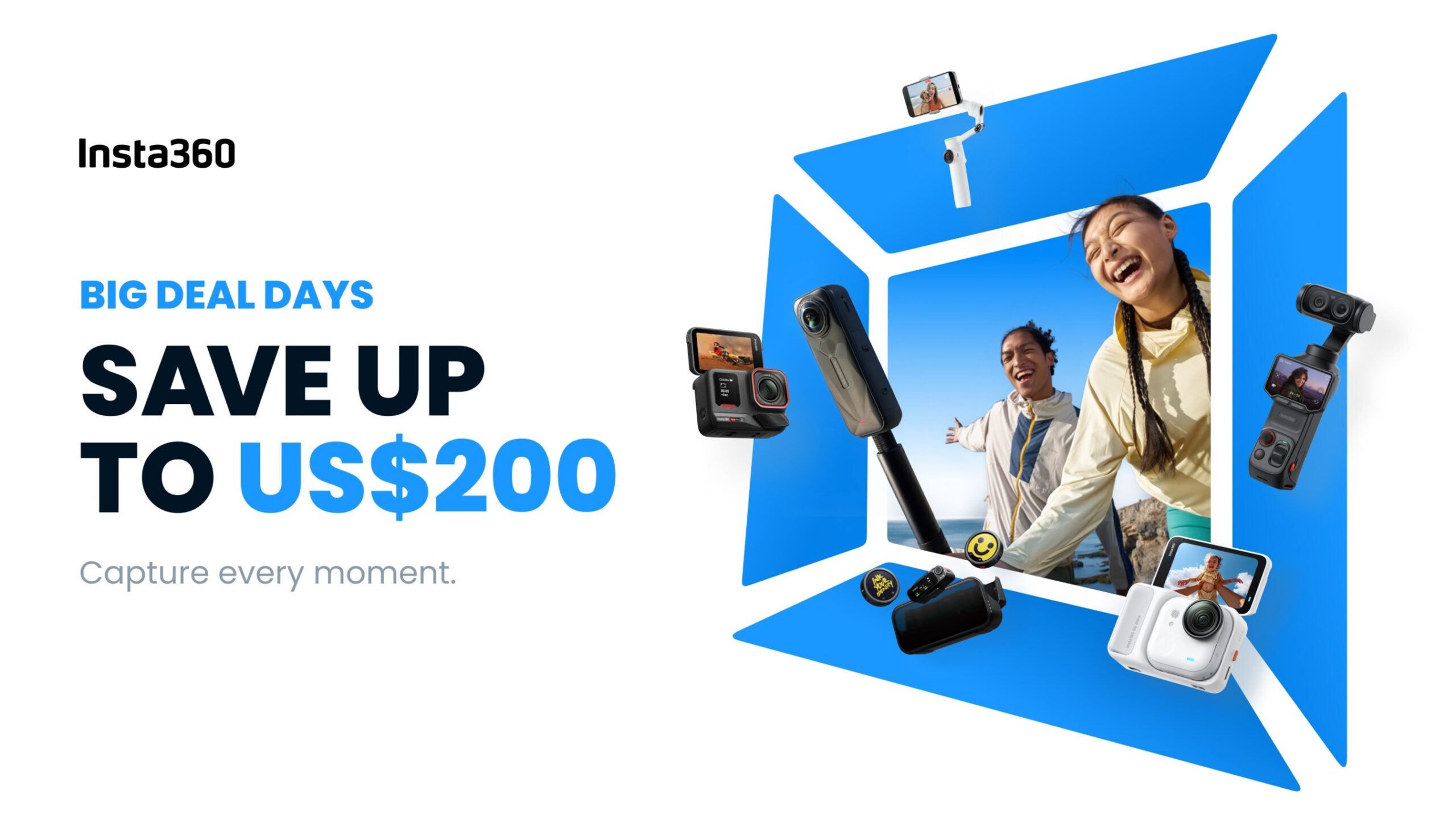 insta360-big-deal-days-returns-with-savings-of-up-to-us$200-on-cameras,-gimbals,-microphones,-and-more