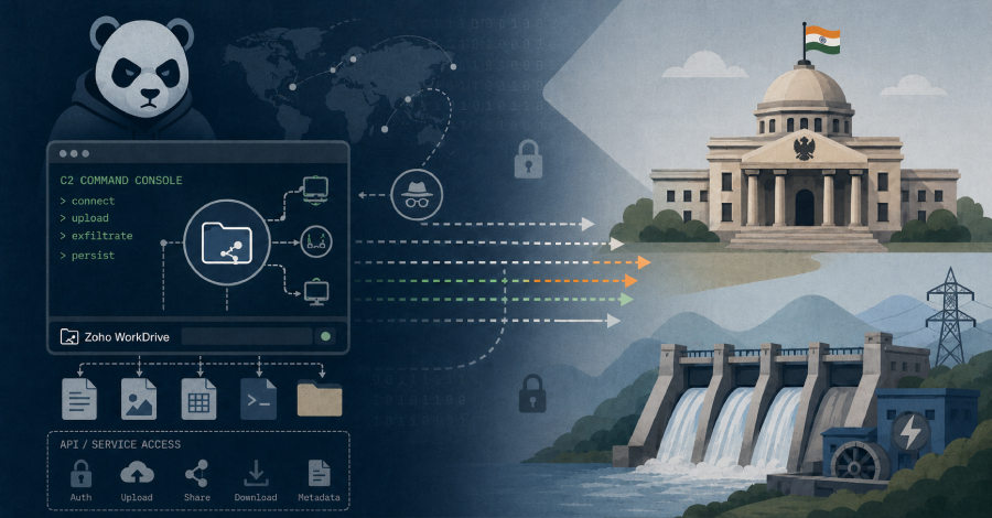 mustang-panda-uses-zoho-workdrive-as-command-channel-in-indian-government-attacks