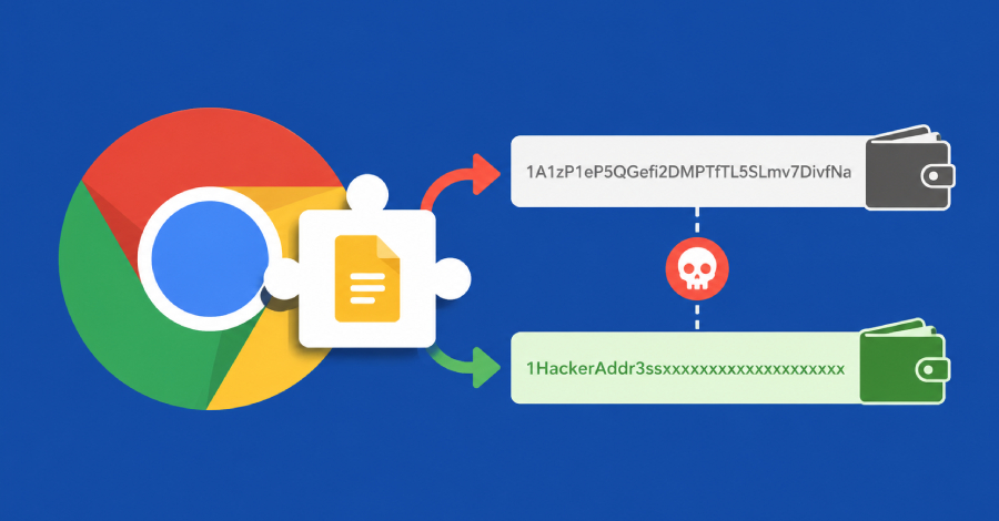 silent-swap-crypto-clipper-uses-fake-google-notes-extension-to-replace-wallet-addresses