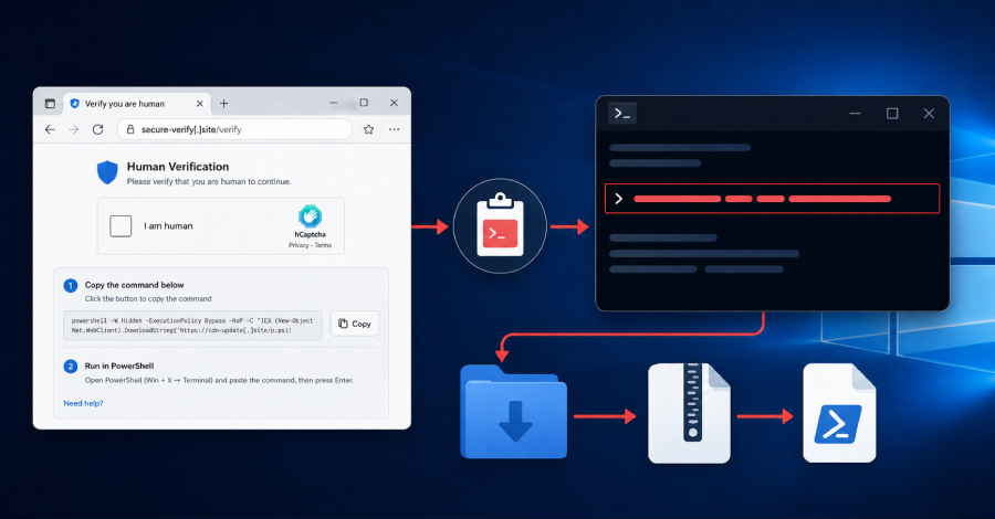 researcher-analyzes-3,000-live-clickfix-payloads,-exposing-api-driven-malware-delivery