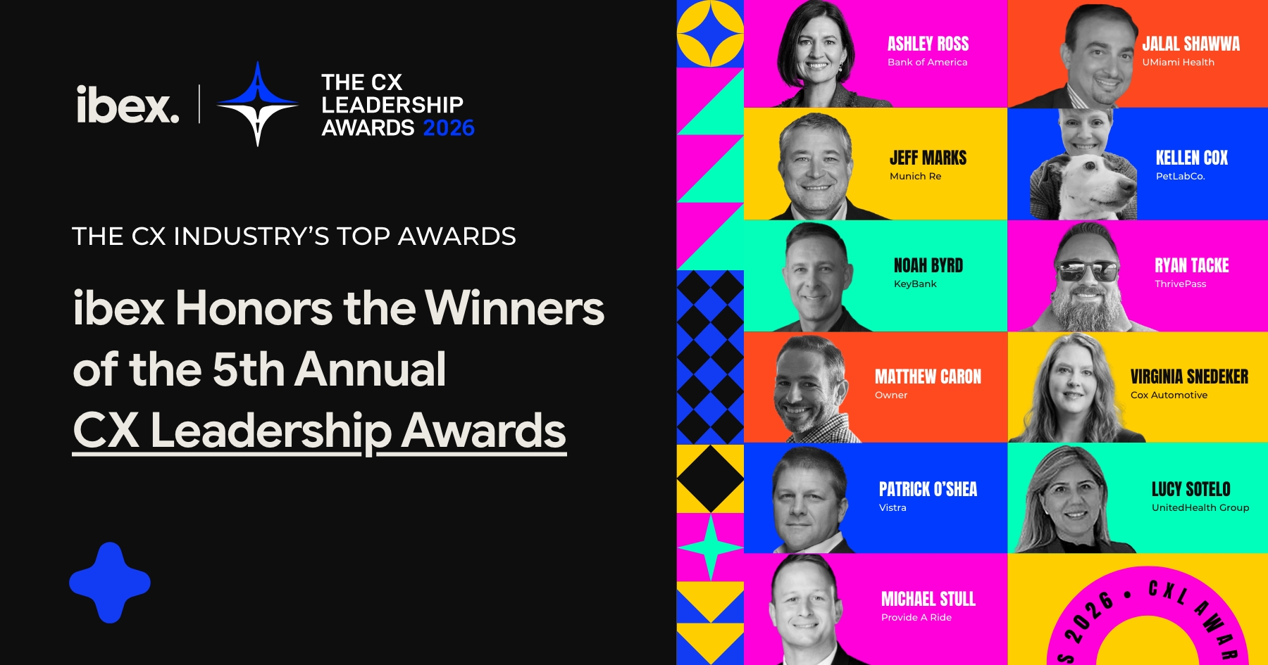 ibex-honors-the-winners-of-the-5th-annual-cx-leadership-awards-at-ccw-las-vegas