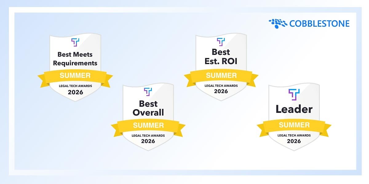 cobblestone-software-receives-numerous-awards-in-summer-2026-theorem-legaltech-awards