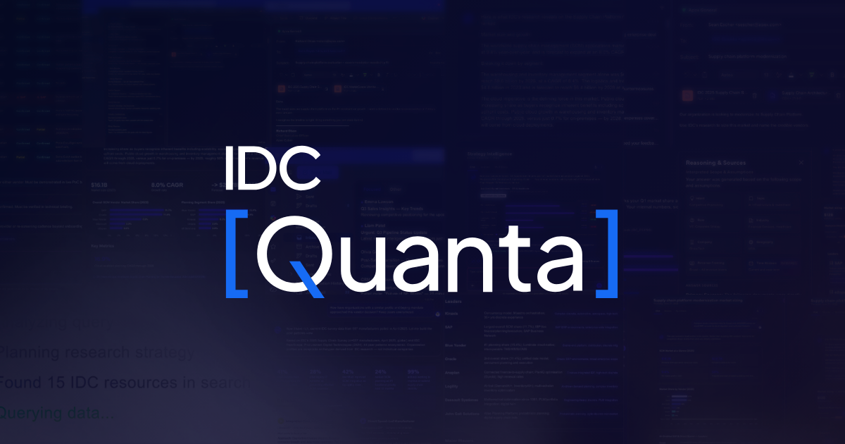 idc-launches-idc-quanta-to-close-the-gap-between-tech-intelligence-and-enterprise-execution