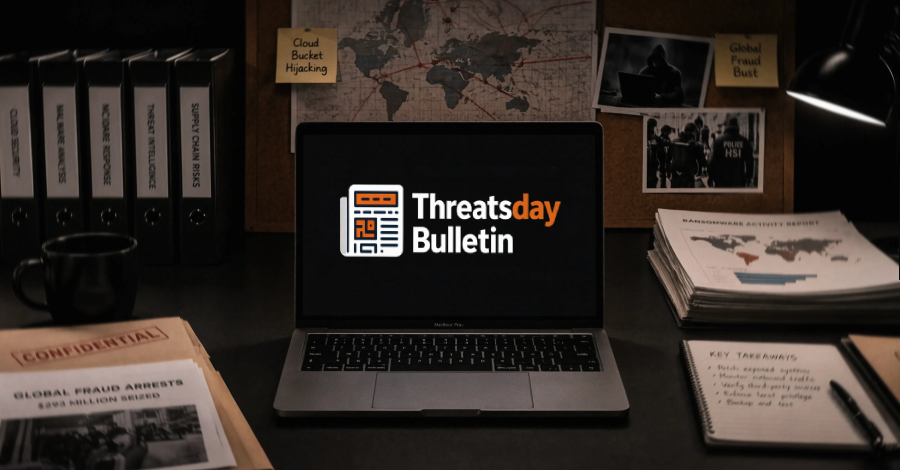 threatsday:-cloud-bucket-hijacking,-windows-lpe-chain,-global-fraud-bust-+-17-more-stories