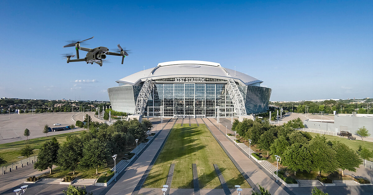 the-future-takes-flight:-at&t-and-ericsson-demonstrate-drone-detection-outside-of-at&t-stadium