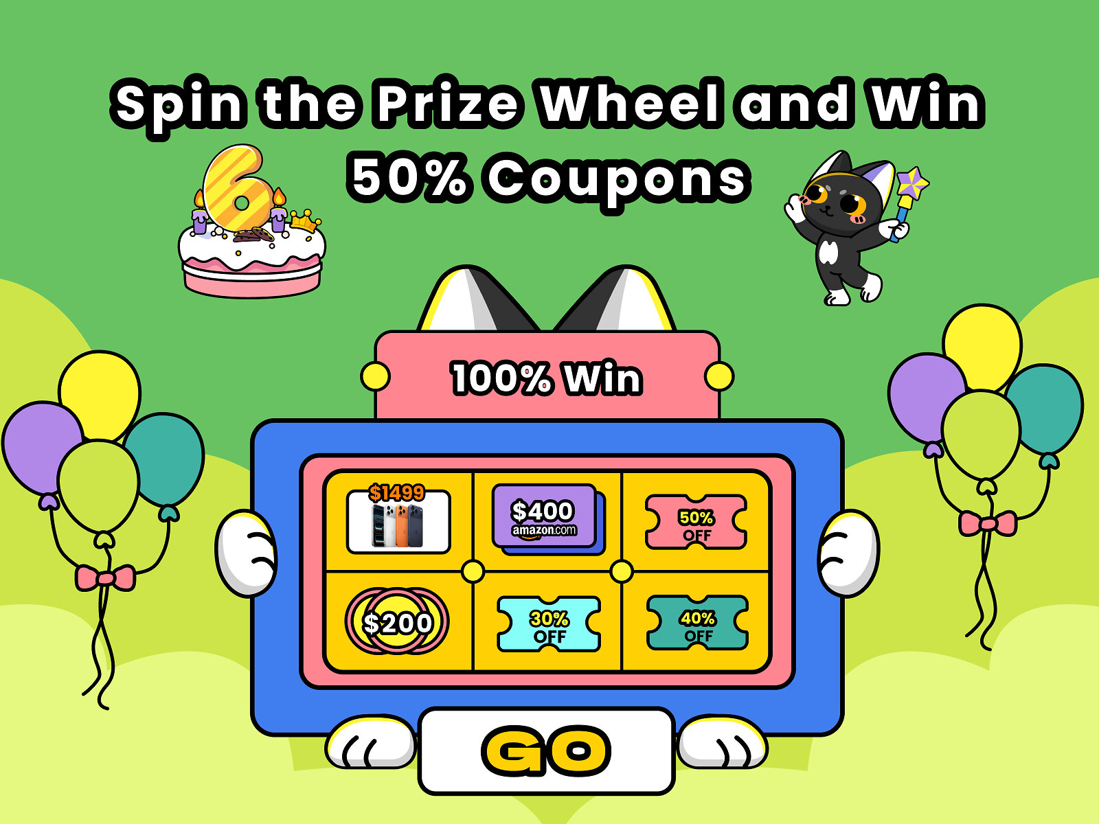 hitpaw-launches-6th-anniversary-celebration:-spin-to-win-big-prizes-and-save-up-to-50%-on-ai-tools
