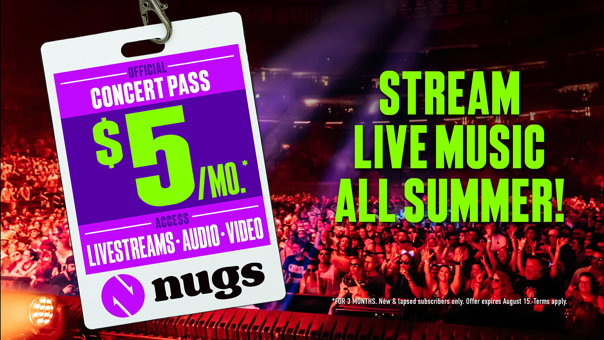 nugs-launches-$5-per-month-offer-for-live-music-streaming-all-summer
