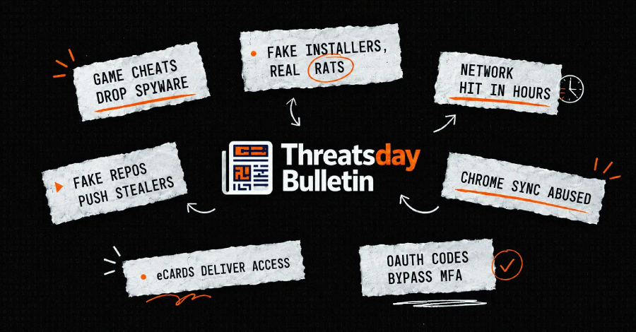 threatsday:-game-cheat-spyware,-24-hour-ransomware,-chrome-sync-stalking-+-12-more-stories