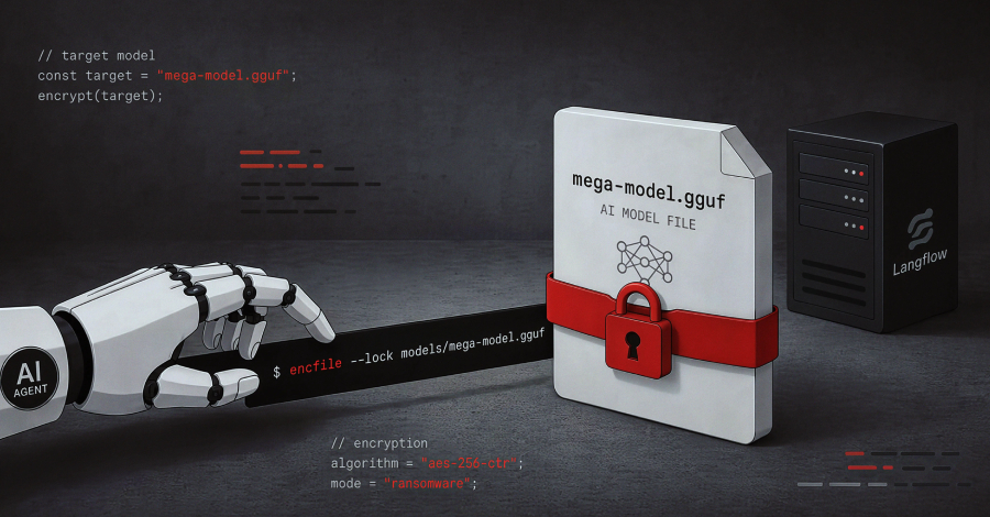new-encforge-ransomware-targets-ai-model-files-in-langflow-rce-attack