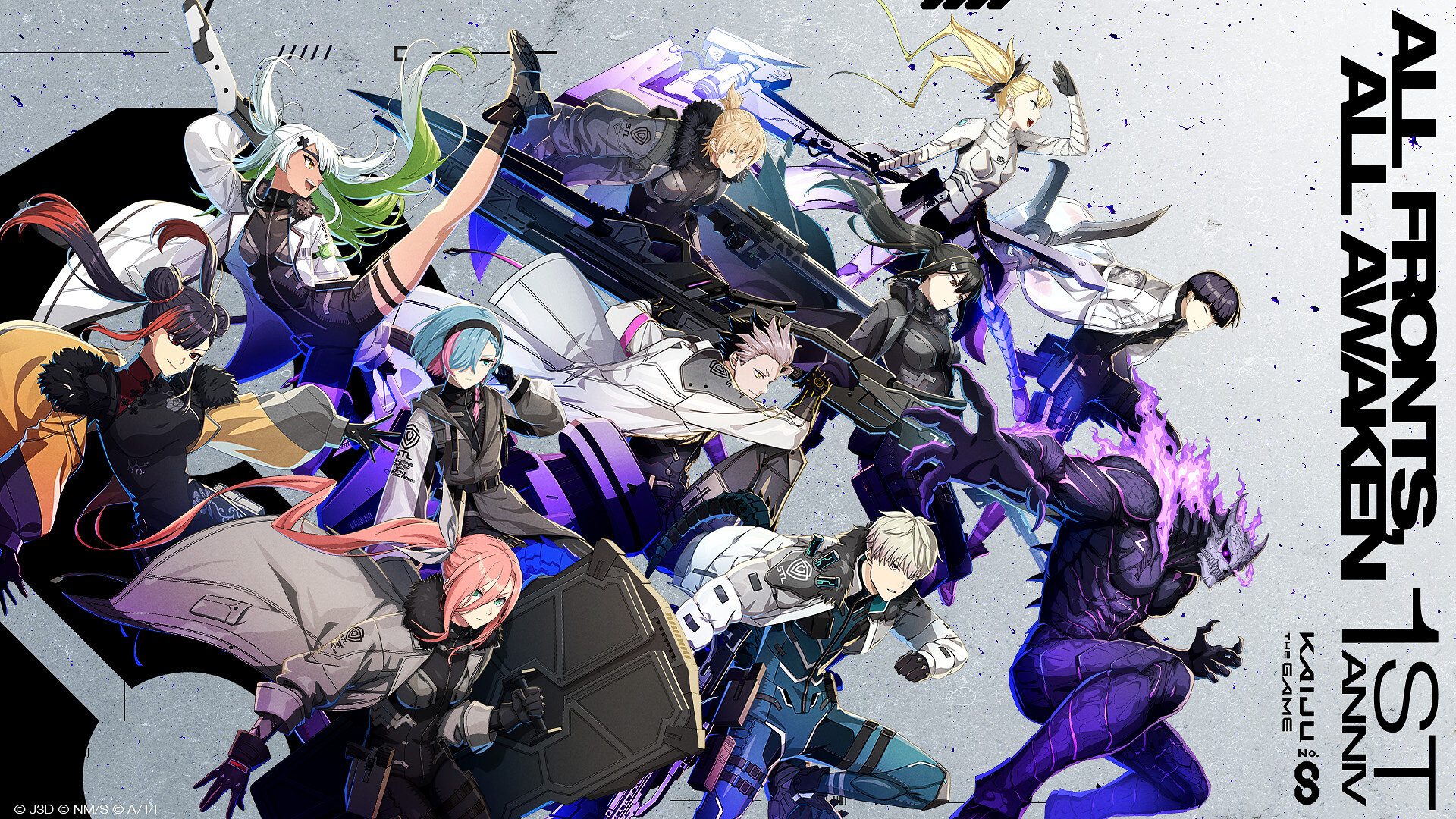 KAIJU NO. 8 THE GAME Celebrates 1st Anniversary: “All Fronts, All Awaken”