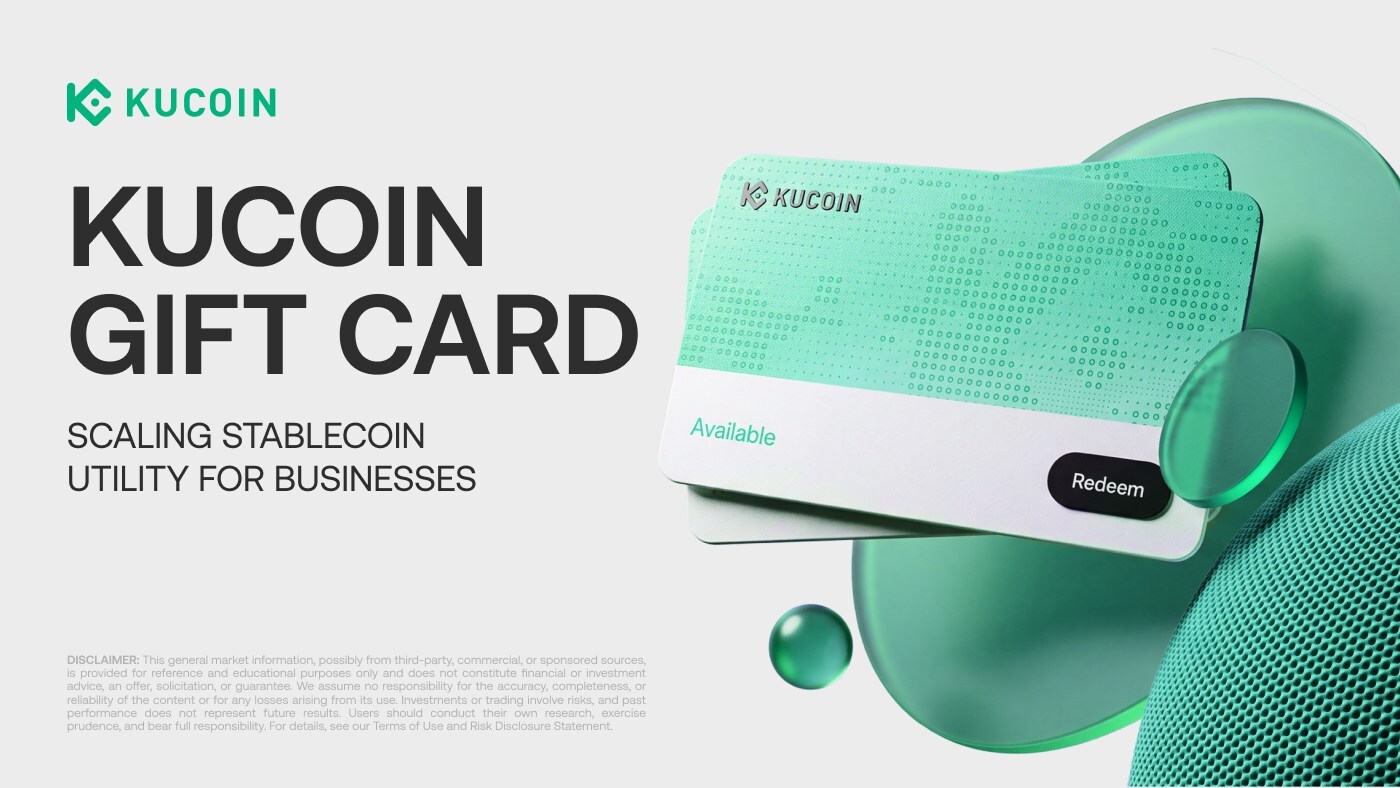 kucoin-pay-expands-stablecoin-utility-with-an-enterprise-gift-card-solution