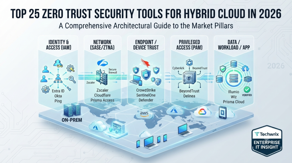 Top 25 Zero Trust Security Tools for Hybrid Cloud in 2026