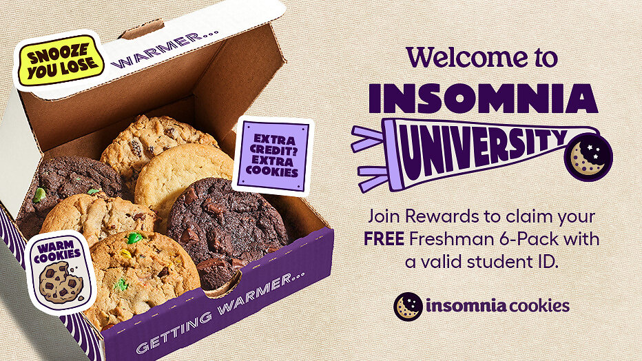 insomnia-cookies-gives-the-class-of-2030-30,000-free-freshman-6-packs-of-cookies