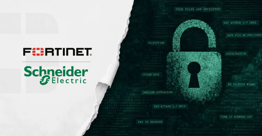 Gunra Ransomware Exploits Fortinet and Schneider Electric Flaws to Breach Networks
