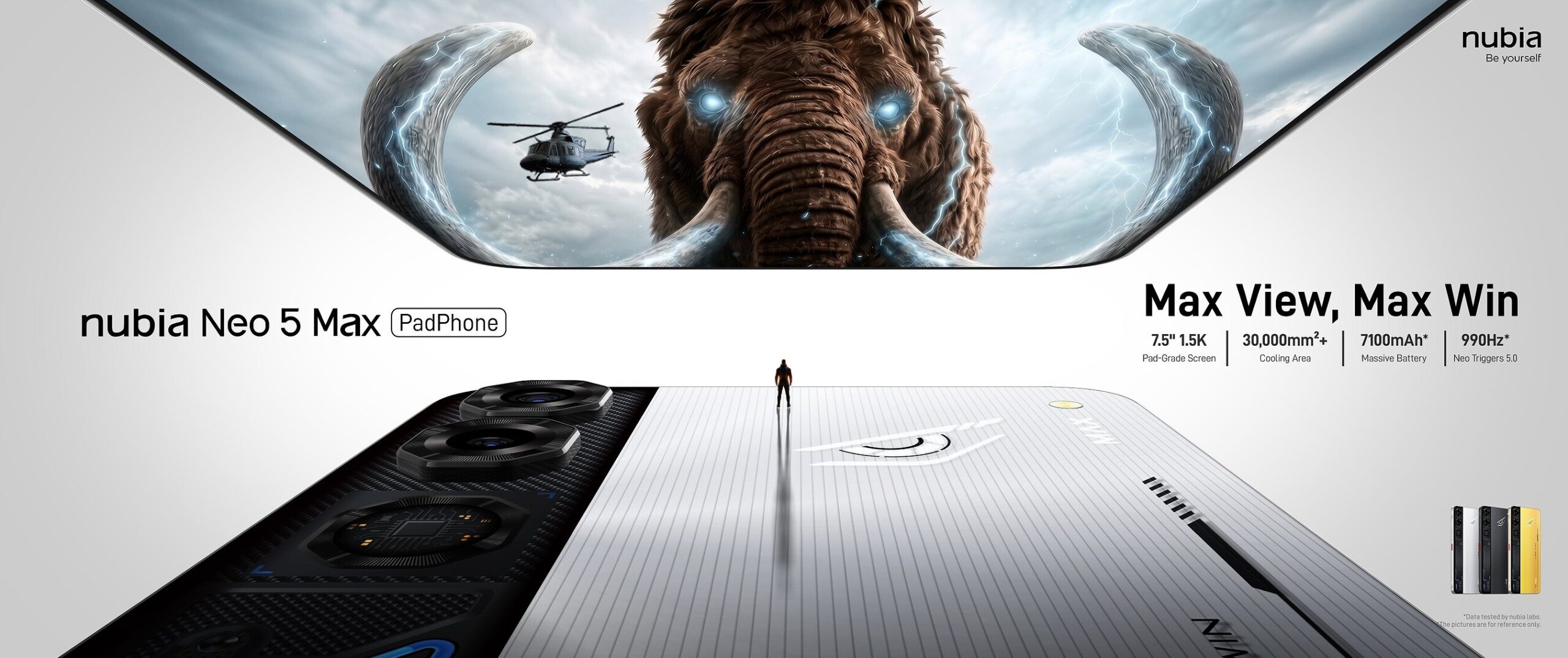 nubia Neo 5 Max with 7.5-Inch Display Lands as a New PadPhone Category
