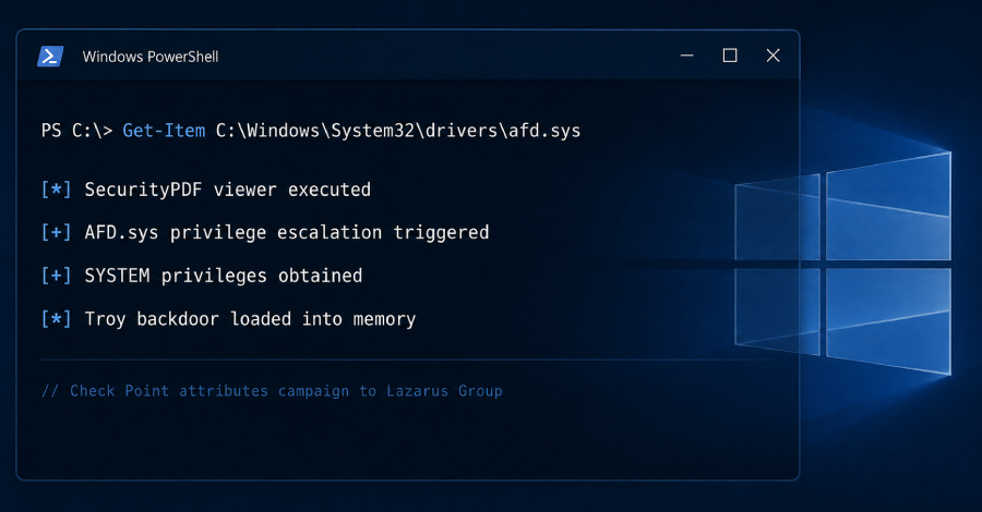 lazarus-exploits-windows-zero-day-to-gain-system-access-and-deploy-backdoor