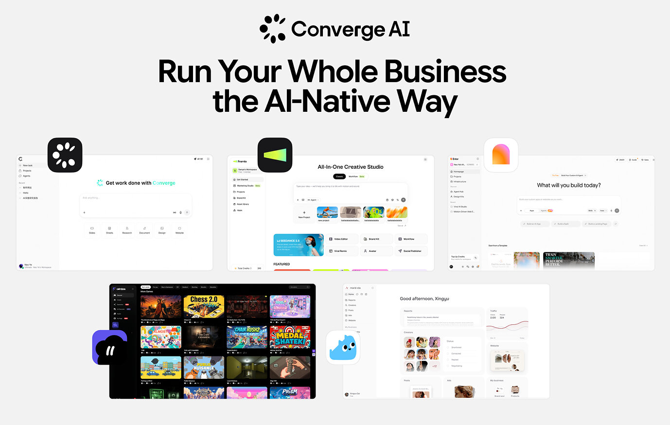 converge-ai-connects-its-specialized-ai-products-into-one-platform-for-business-teams