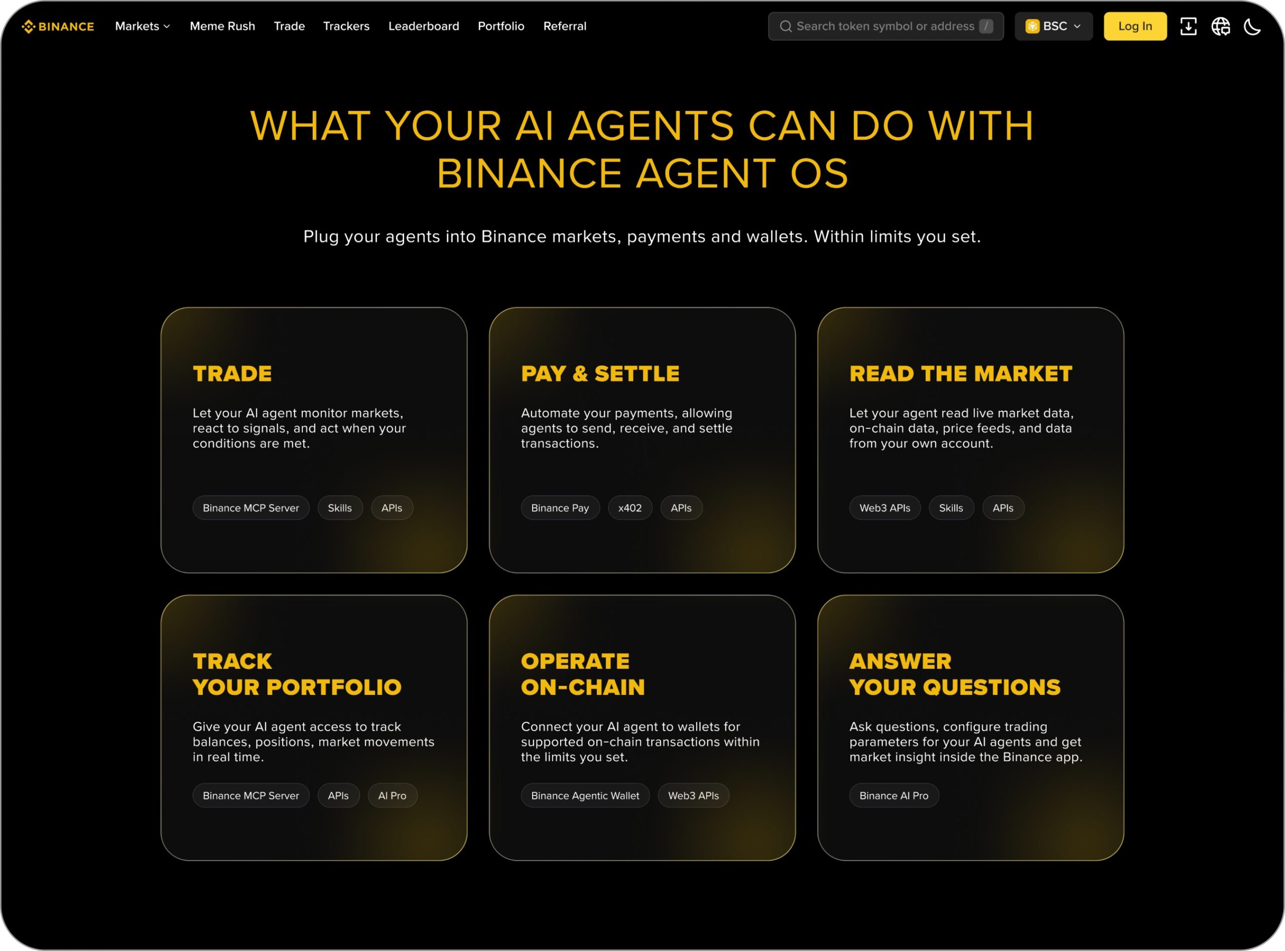 binance-introduces-agent-os-to-connect-ai-applications-to-financial-infrastructure