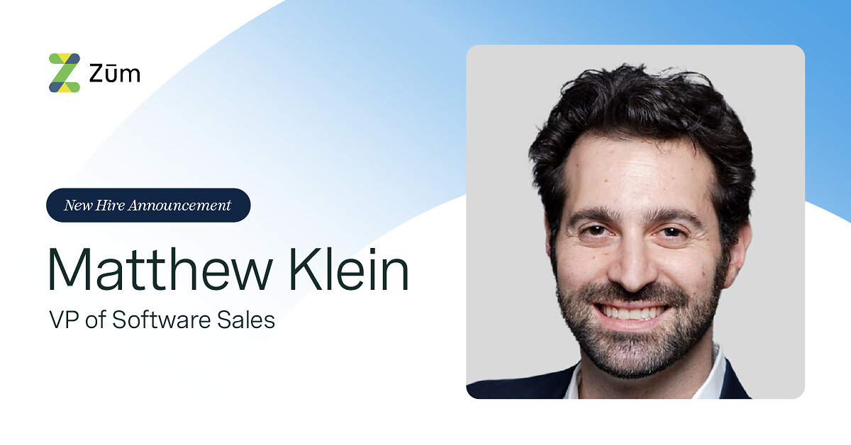 zum-appoints-matthew-klein-as-vp-of-software-sales