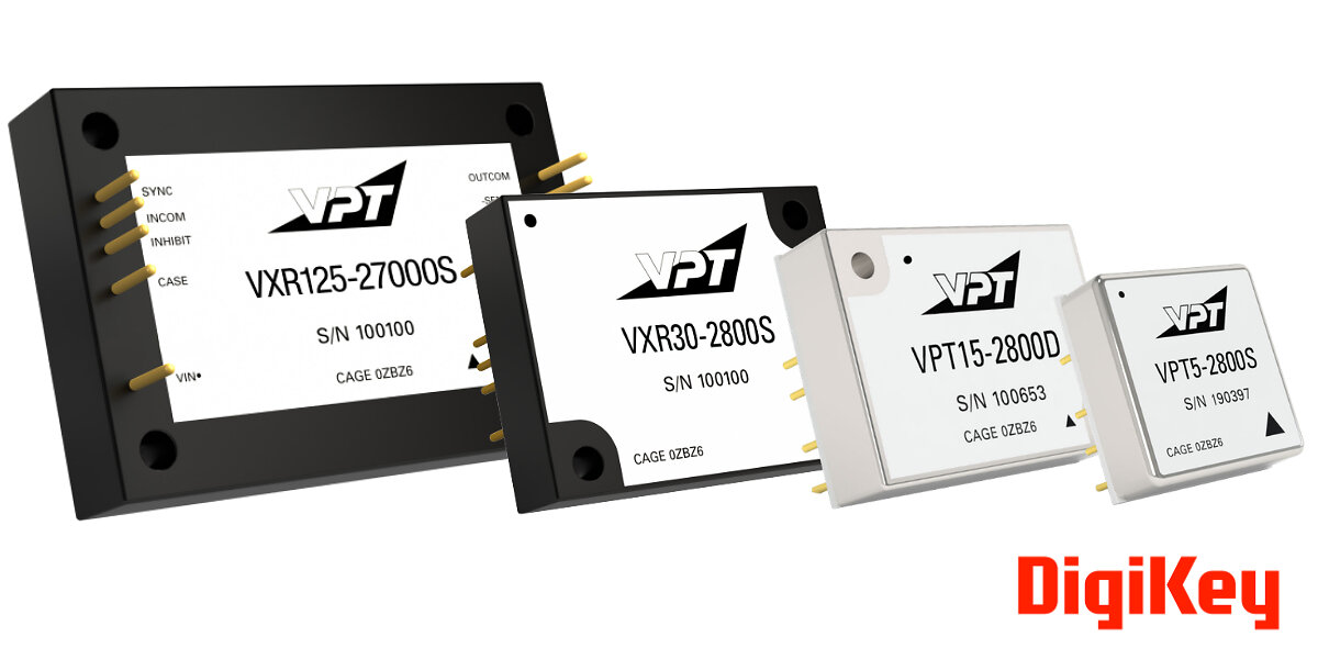 vpt’s-vxr-and-vpt-series-dc-dc-converters,-emi-filters,-and-accessories-now-available-on-digikey
