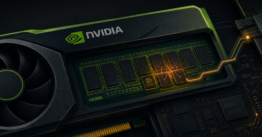 new-gputhor-rowhammer-defeats-ecc-on-nvidia-rtx-a6000-to-gain-host-root-access
