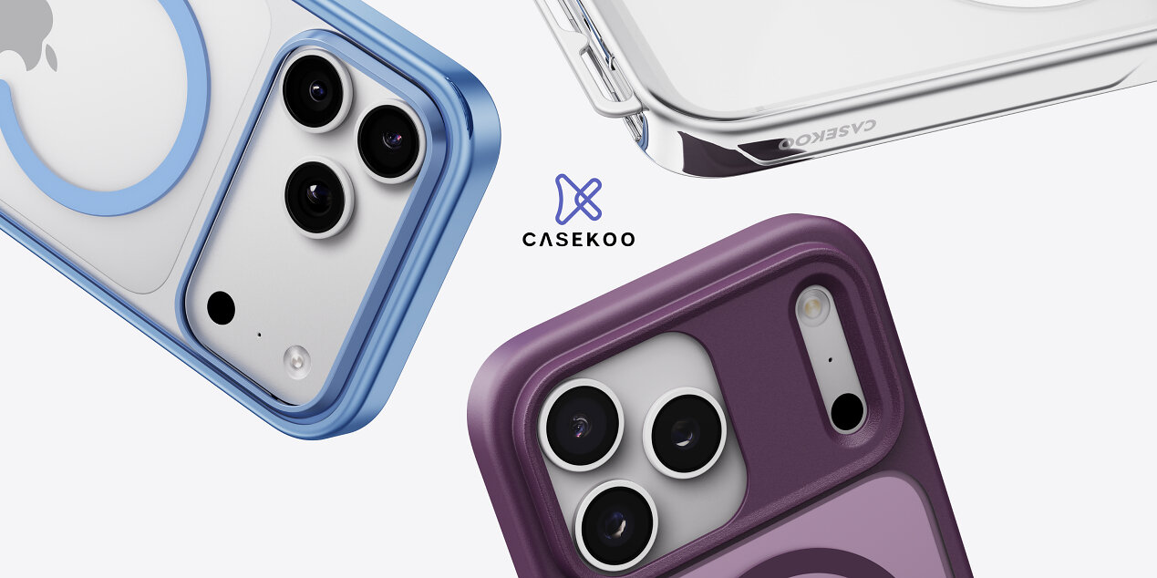 casekoo-launches-new-iphone-case-colorways:-gentle-blue-&-cherry-lush