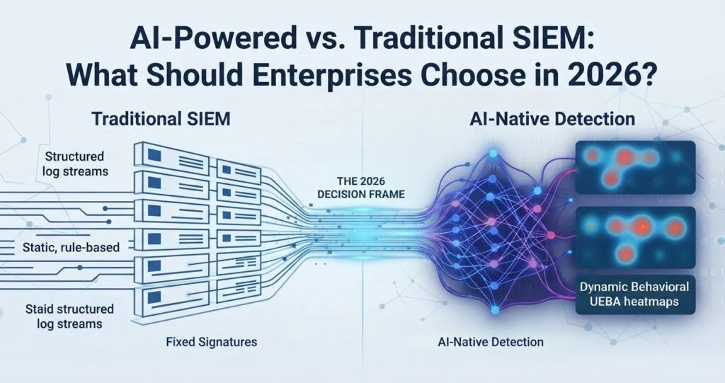 AI-Powered vs. Traditional SIEM: What Should Enterprises Choose in 2026?