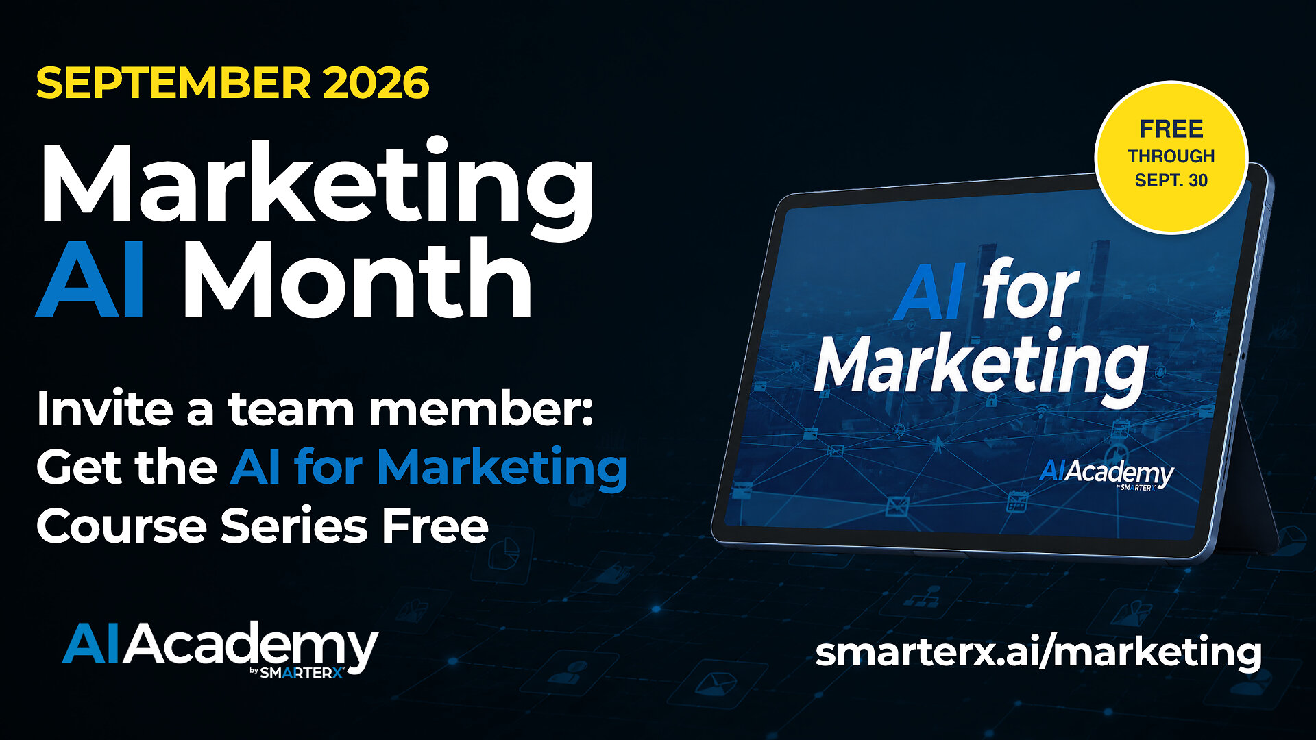 smarterx-launches-marketing-ai-month-to-expand-access-to-practical-ai-education
