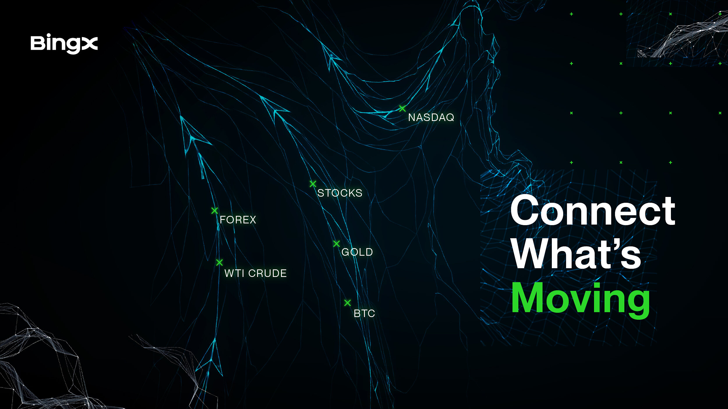 BingX Launches “Connect What’s Moving”  to Bring Users Closer to Global Market Opportunities