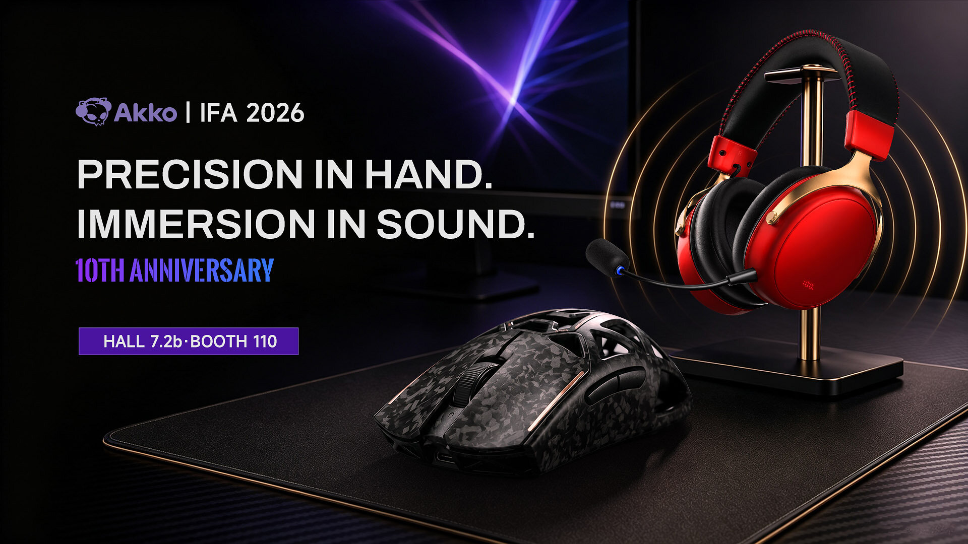 akko-unveils-next-generation-gaming-peripherals-at-ifa-2026,-entering-a-new-decade-of-innovation