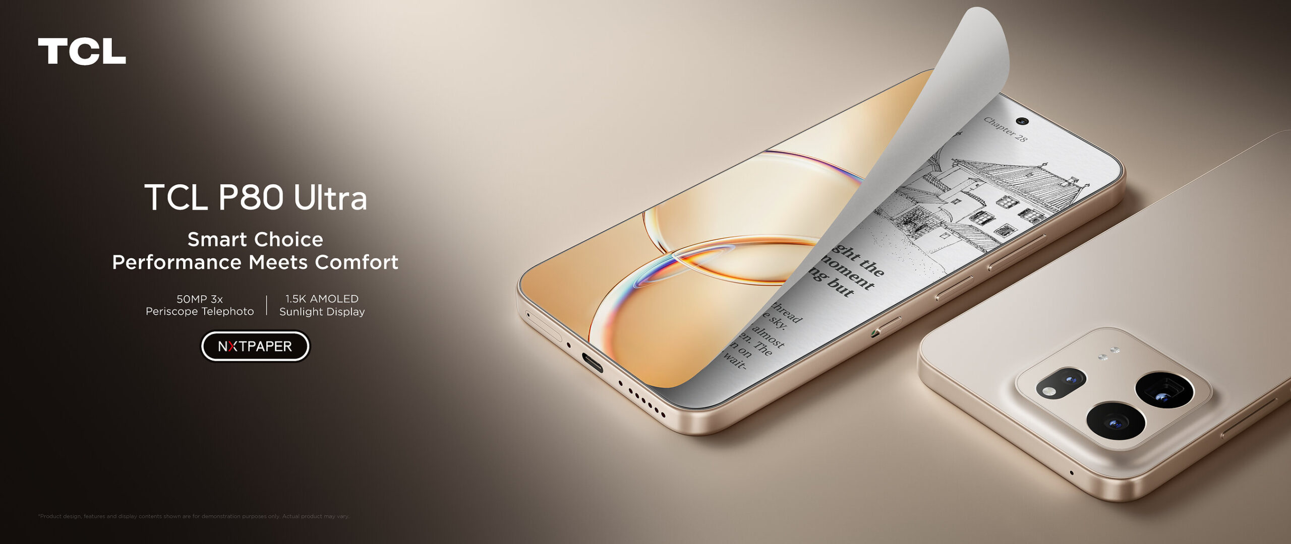 TCL impulsa sus ambiciones en el mercado de los smartphones con la serie P80 en IFA 2026