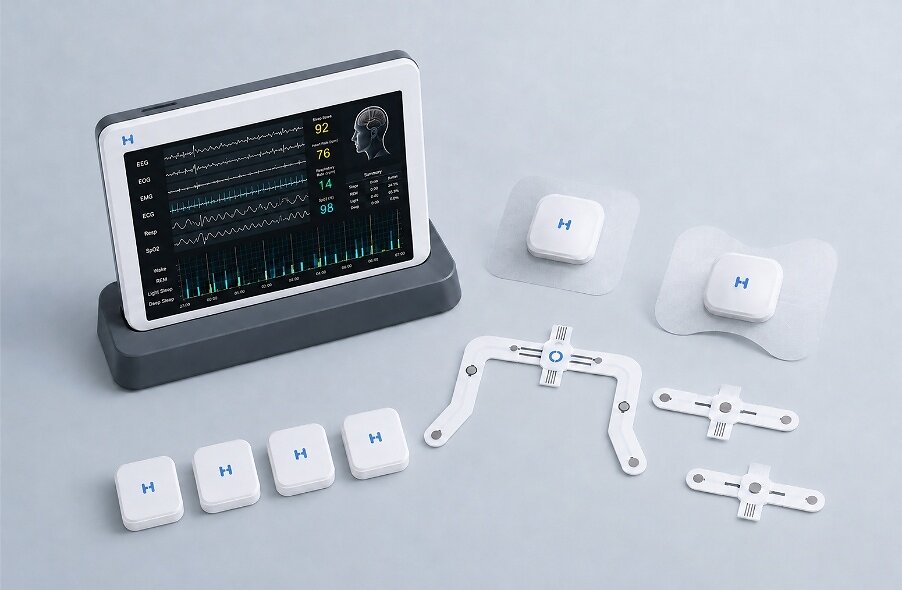 honeynaps-develops-next-generation-wireless-psg-system-using-four-skin-patches