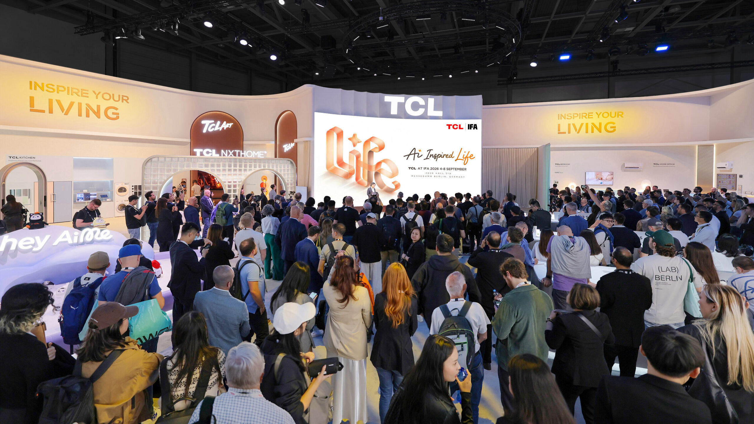 tcl-showcases-ai-inspired-life-at-ifa-2026-through-its-screen-universe