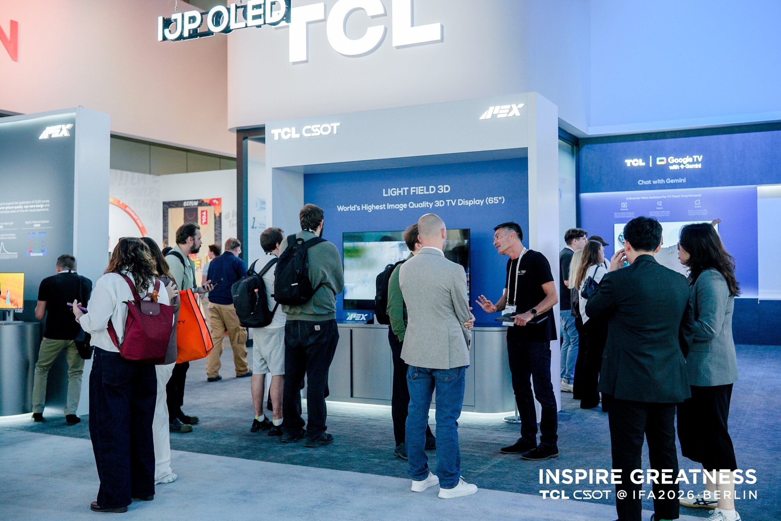 tcl-csot-showcases-latest-display-innovations-at-ifa-2026,-shaping-the-future-of-visual-experiences