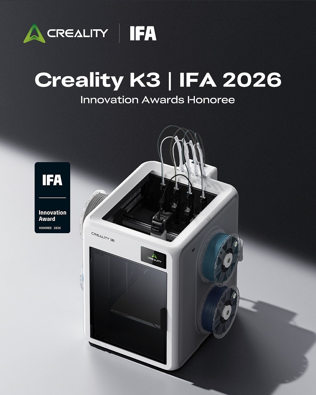creality-unveils-k3,-sparkx-i8-and-expanded-creative-ecosystem-at-ifa-2026