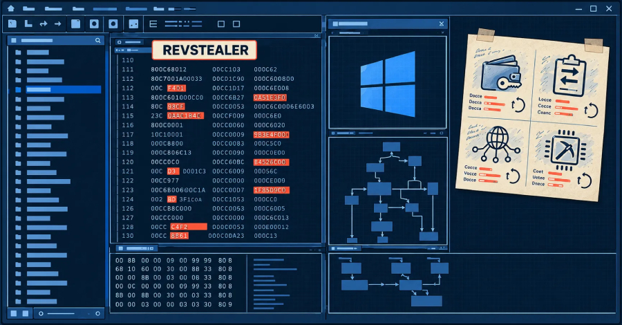 four-revstealer-linked-modules-disable-windows-update-and-defender-to-run-a-crypto-miner