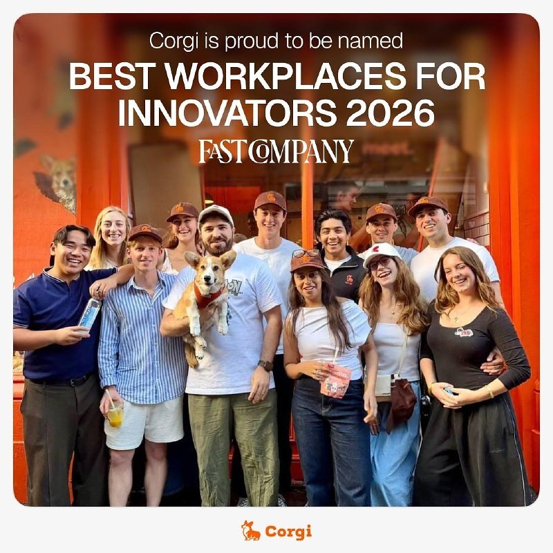 Corgi Insurance Named to Fast Company’s Best Workplaces for Innovators in North America 2026