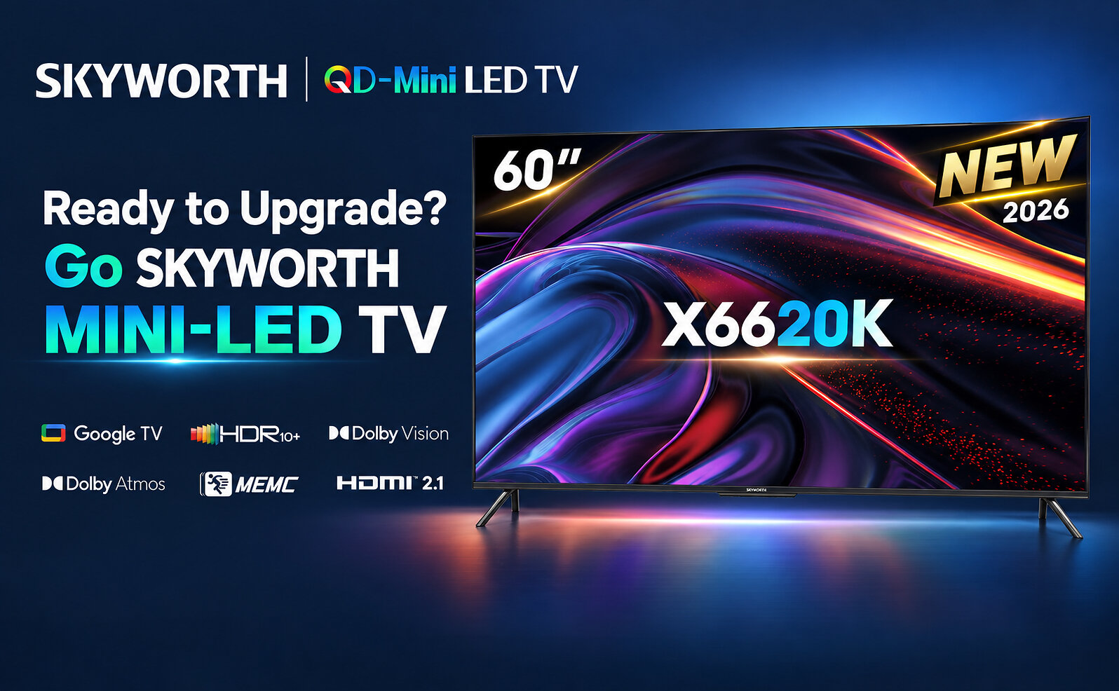 See Better, Go Bigger! SKYWORTH Unveils South Africa’s First 60″ MINI-LED TV