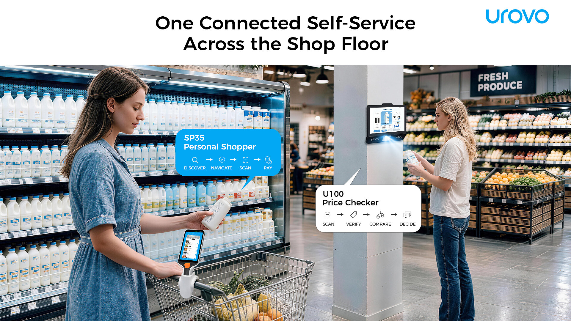 UROVO Launches SP35 and U100 to Extend Self-Service Across the Shop Floor