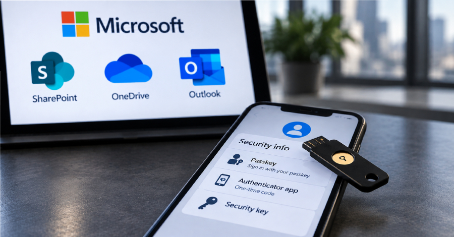 attackers-use-passkey-phishing-to-hijack-microsoft-cloud-accounts-and-exfiltrate-data
