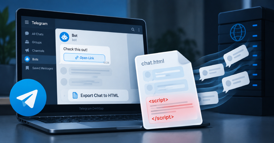 telegram-desktop-flaw-lets-hidden-javascript-exfiltrate-messages-from-html-exports