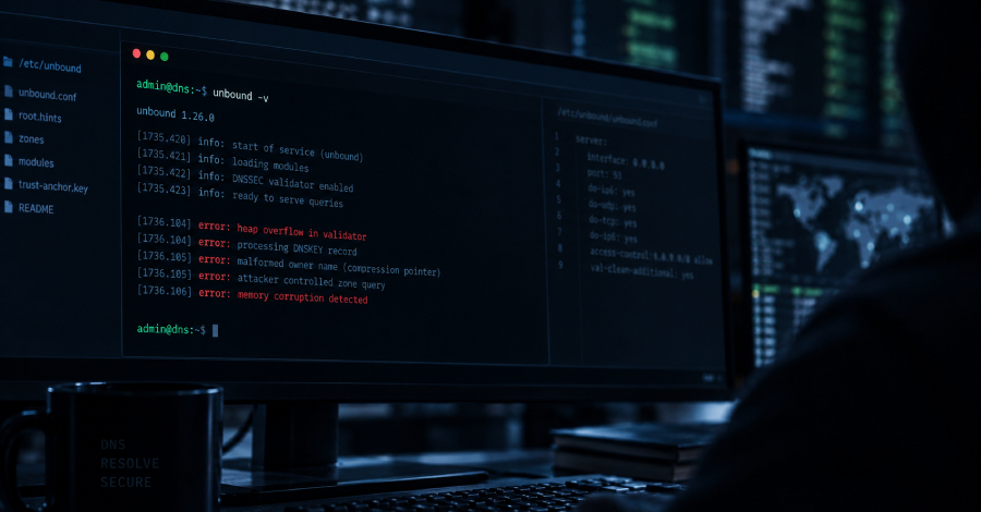 critical-unbound-dnssec-validator-flaw-could-allow-rce-via-a-malicious-dns-zone