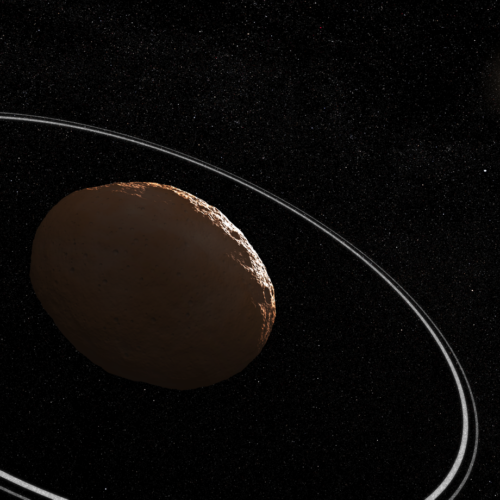 Rings around a tiny body have changed over the past decade