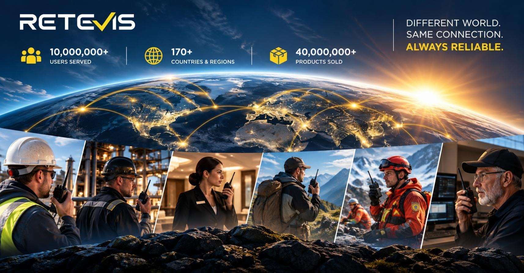 RETEVIS Marks 16 Years of Reliable Connections