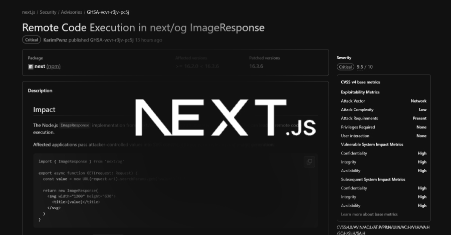 critical-next.js-imageresponse-flaw-can-lead-to-server-code-execution-via-crafted-svg-input
