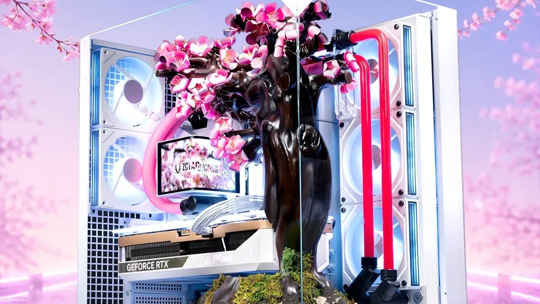 World-first ‘blooming gaming PC’ is one of the most striking designs ever