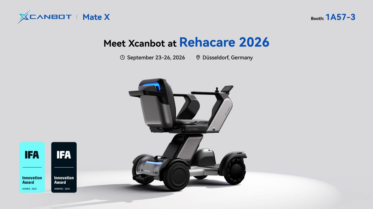 award-winning-xcanbot-mate-x-makes-its-trade-debut-at-rehacare-international-2026
