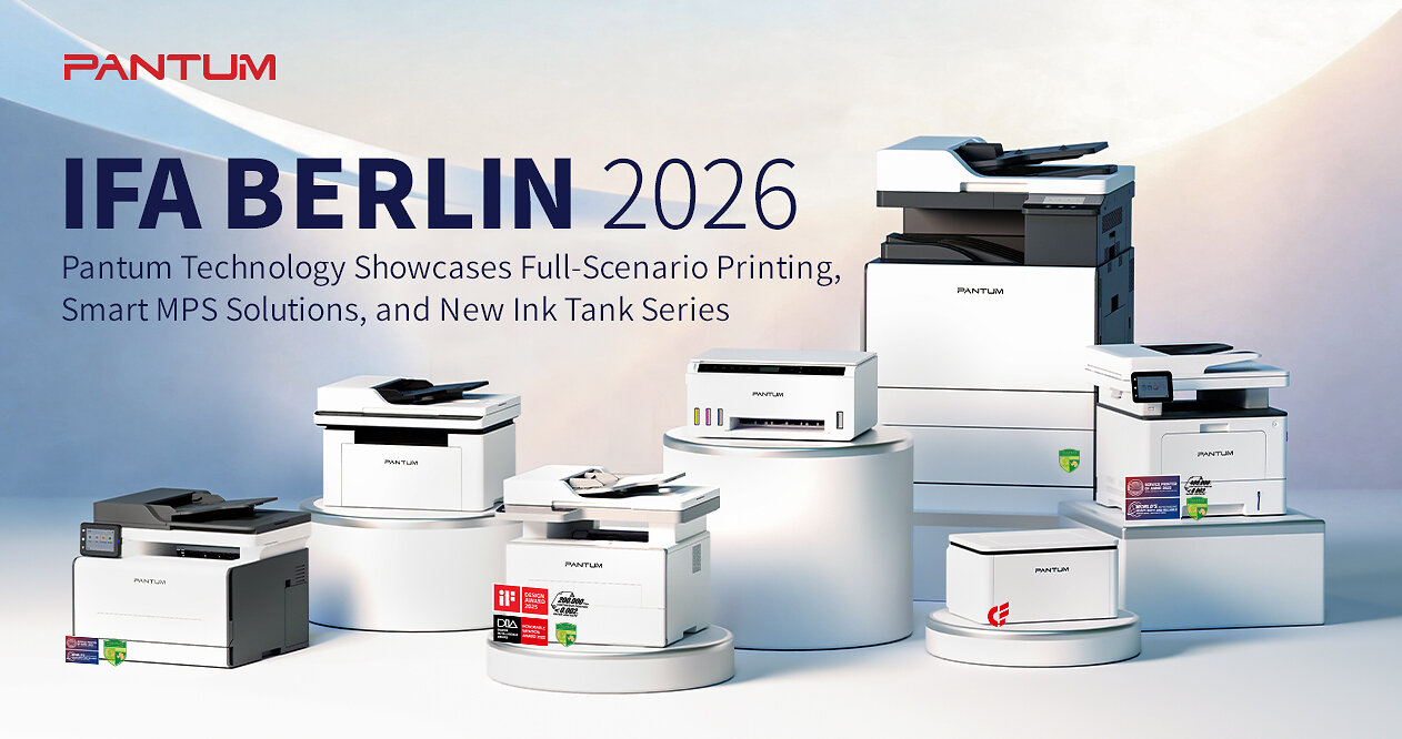 Pantum Technology демонстрирует новые решения для печати на IFA 2026, расширяя стратегию работы на европейском рынке